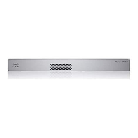 Pare-feu CISCO FPR1120-ASA-K9 - Débit 1500 Mbit/s - VPN 1 Gbit/s - Intel - 200 Go SSD