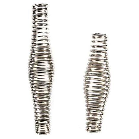 Poignée de four à ressorts en acier au carbone Spring Grill BBQ Accessoires pour fours Poêle à bois Poêle à charbon Poêle à pellets Chaudières Pad Fumeur Cuisine extérieure(14cm) (1/5)
