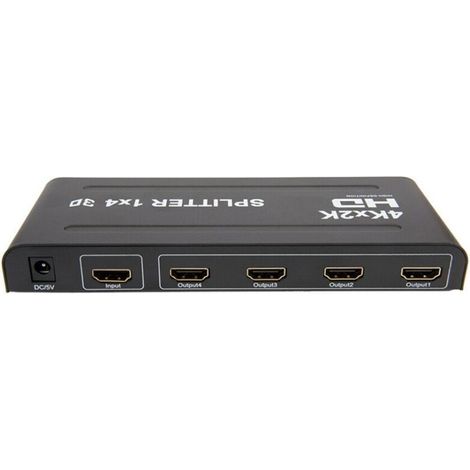 Répartiteur HDMI 4K 1 vers 4 1 Entrée HDMI - 4 Sorties Pour Moniteur et TV (1/5)