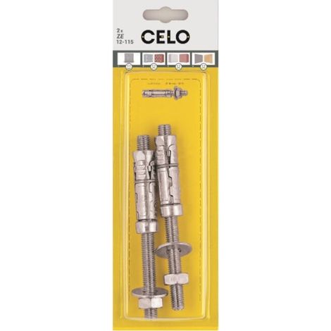CELO Ancre d'expansion pour blisters ZE 12-115 2 pièces