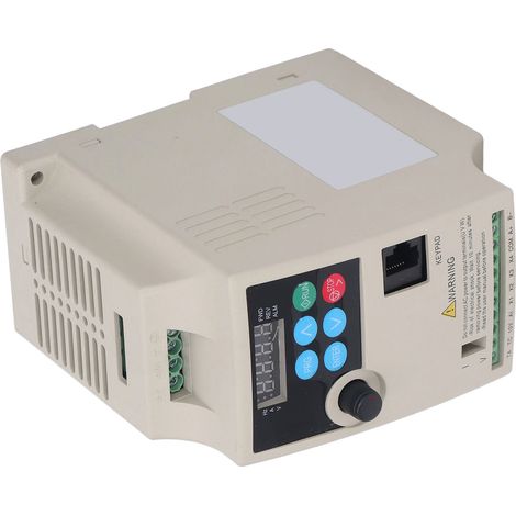 0,4 kW 1 Eingang 3 Ausgänge Frequenzumrichter mit LED-Digitalanzeige, 220–220 V Eingang, 0–220 V Ausgang, Mini-Konverter (1/5)