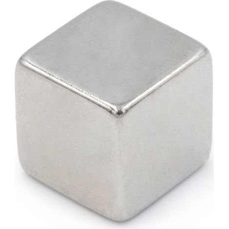 Neodym-Magnetplatte 10x10x10 mm, stark, rechteckig, Hunter