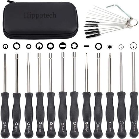 Lot de 12 outils de réglage de carburateur avec scredrivers acircle pour petit moteur 2 temps pour Husqvarna pour STHIL pour tronçonneuse ECHO