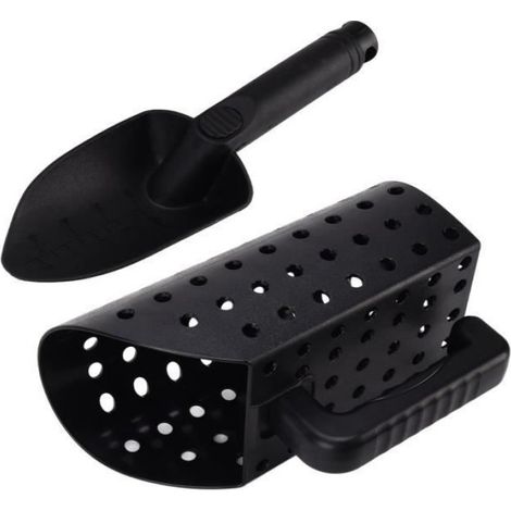 Pelle à Sable Tamis de sable polyvalent léger efficace de pelle de détection de métaux ABS pour outillage detecteur Shipenophy (1/3)