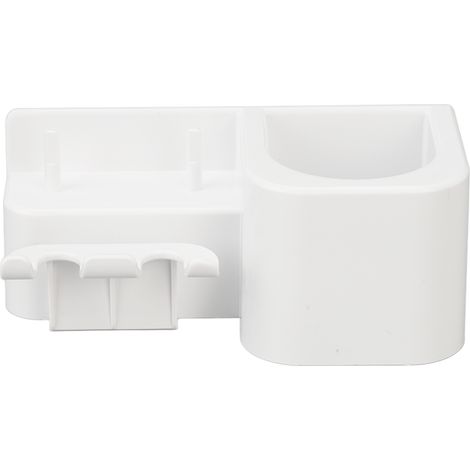 Support adhésif mural pour brosse à dents électrique, étanche et compact (1/5)