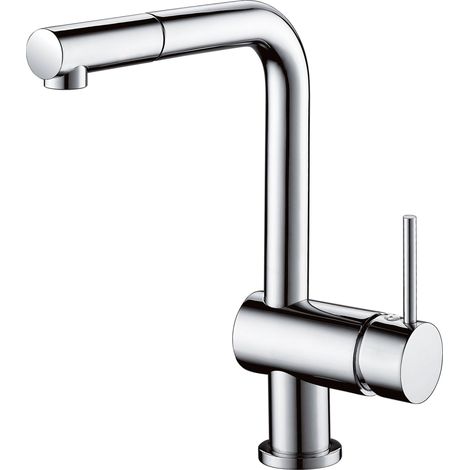 Robinet Mitigeur monocommande évier Avec mousseur extractible (1/2)