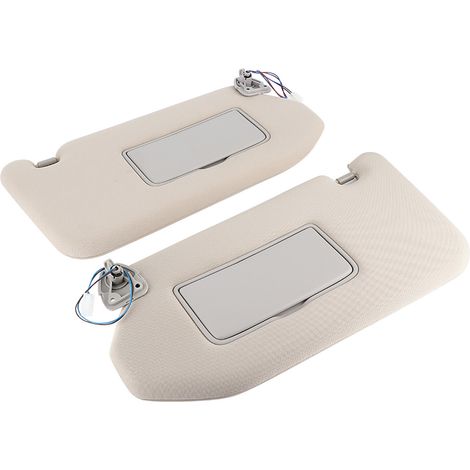 Paire de pare-soleil gauche droite 964019PB0A adapté pour Pathfinder (Platinum, SL, SV) 2013-2018 gris (1/5)
