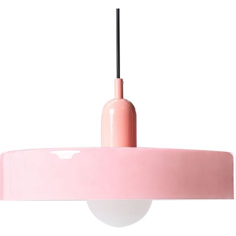 Hängeleuchte PAALA Glas Rosa