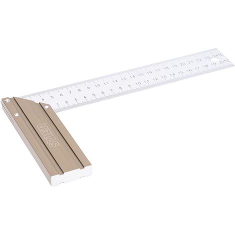 STIER Anschlagwinkel, Schreinerwinkel, Aluminium, 90° / 45°, 250 mm (1/5)