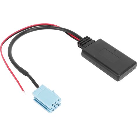 Câble adaptateur audio sans fil ABS Bluetooth pour voiture, compatible Bluetooth 4.0 et entrée AUX, remplacement pour autoradio Blaupunkt. (1/5)