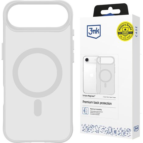 Custodia MagCase 3mk Smoke bianca per Apple iPhone Air (1/5)