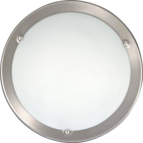 Plafonnier verre Rabalux Ufo 5151 38cm 2xE27 chromé (1/3)