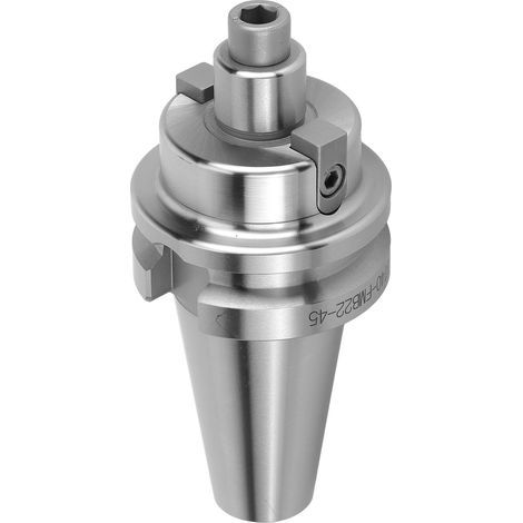 Mandrin de fraisage BT40-FMB22-45 en acier carbone pour centre d'usinage CNC (1/5)