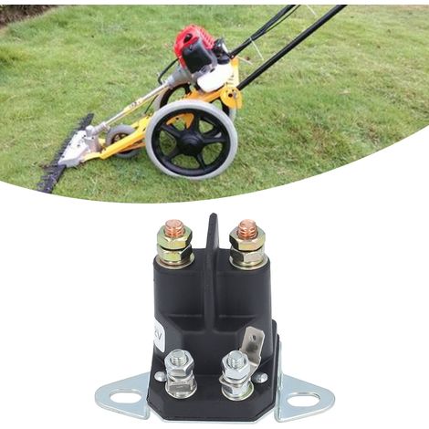 100A elektromagnetisches Relais, 12V Anlasserrelais, Magnetschalter, kleines Relais für Rasenmäher. (1/5)