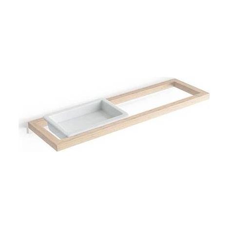 SEULEMENT PORTE-SAVON BAMBOO Dimensions : 154 x 107 x 30 mm