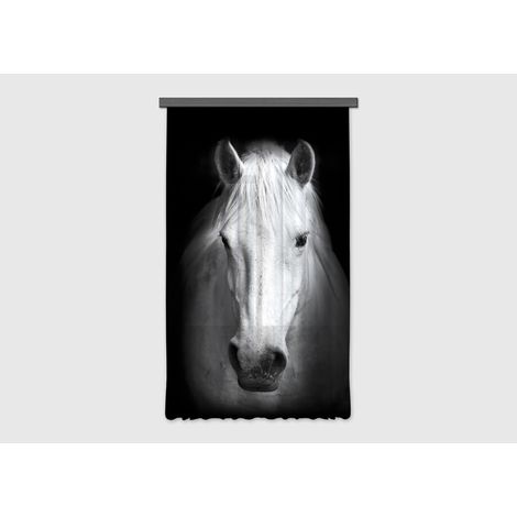 Horse, rideau imprimé 140x245 cm, 1 pièce (1/5)