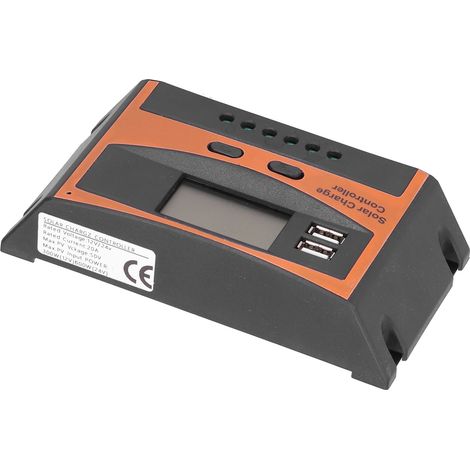 12V/24V Solar-Laderegler, IP32 wasserdicht, hocheffizienter PWM-Solarregler, 20A (1/5)