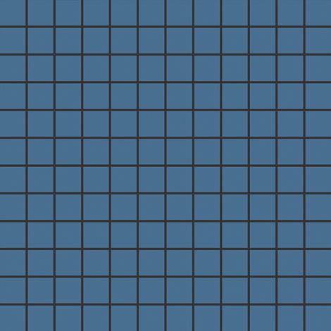 Mosaïque de grès cérame QUADROCOLOR UNI - Bay blue - - Bay blue - boîte de m2