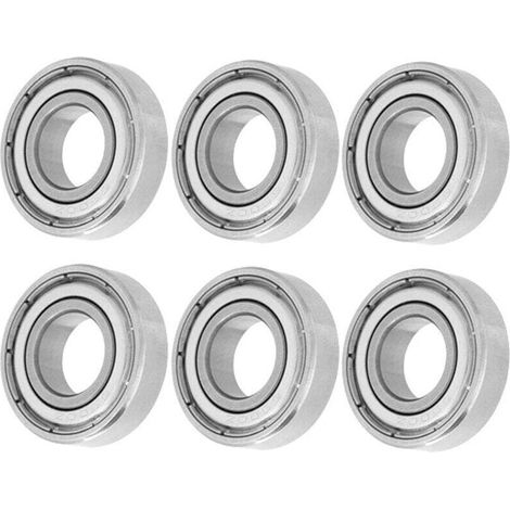 Enowelir 10PCS 6900Z Roulements à Billes 6900Z Double Blindage 10 x 22 x 6 mm Miniature Roulements à Billes Roulement en Acier (1/5)
