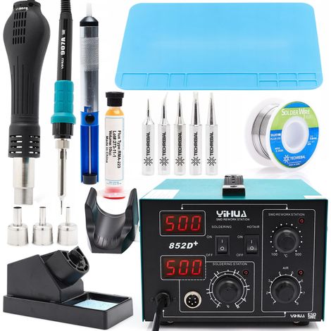 Stazione 2 in 1 YIHUA 852D+ + KIT23