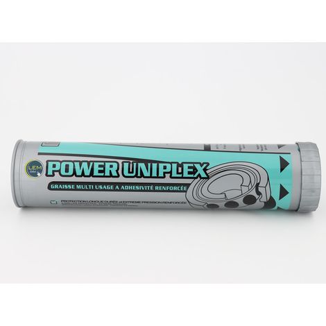 Cartouche bleu de Graisse Lithium Minerva POWER UNIPLEX 400gr (1/4)