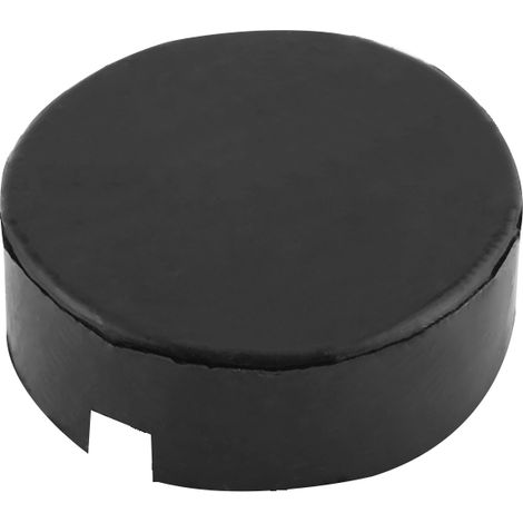 Schwarzer Gummikeil für Wagenheberadapter, universelle gerillte Kfz-Schiene, Hebekissen (1/5)