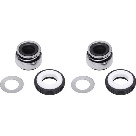 Sello mecánico de fuelle de bomba de goma con resorte helicoidal de 2 x 14 mm, 301-12 (1/2)