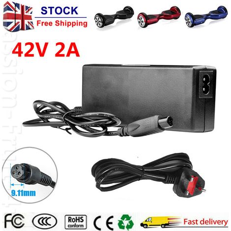 Chargeur d'équilibrage 42 V pour batterie lithium-ion 36 V de scooter électrique/hoverboard (Australie)