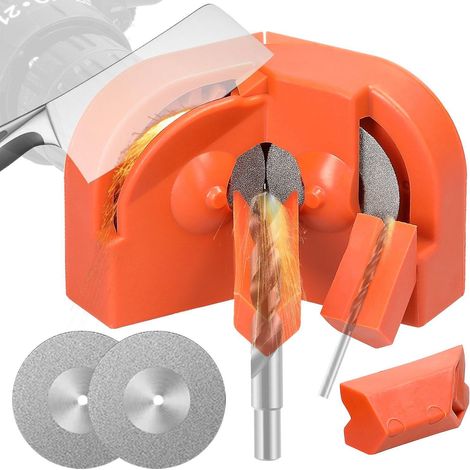 Mehrzweck-Elektrobohrer-Schleif- und Schärfgerät mit verschleißfestem Diamantschleifblatt