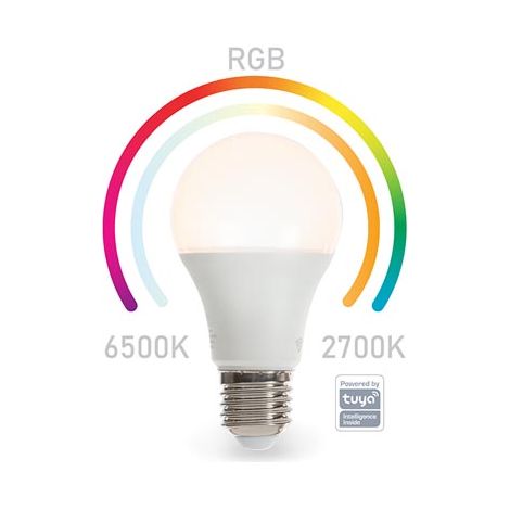 Ampolla Rgb Wifi Smart - Bianco Freddo & Bianco Caldo - E27 - A60 (1/5)