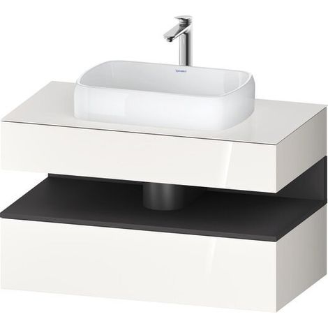 DURAVIT QA4731049220010 QAT KWTU WH Angle 1000x550x600 blanc brillant