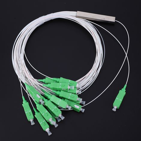 Mikro-Glasfaser-Splitter 1x16 0,9SM SM SC/APC PLC Typ Optischer Splitter 1260-1650nm (1/5)