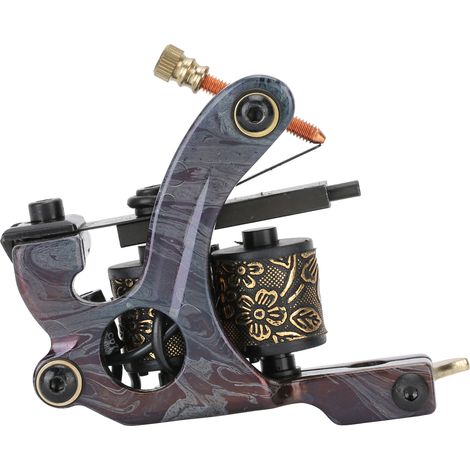 Machine à tatouer rotative en acier au carbone, liner et shader, bobine pour artistes tatoueurs (1/5)