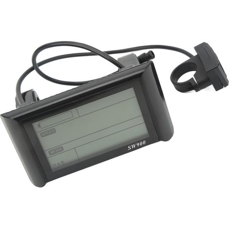 Écran LCD SW900 pour Vélo et Scooter Électrique, Compteur de Vitesse Étanche pour Cyclomoteur (1/5)