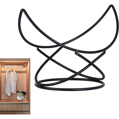JSSEVN-Support de chapeau Organisateur de bureau en fer antidérapant,Rangement de chapeau de baseball - pour chambre à coucher (1/5)