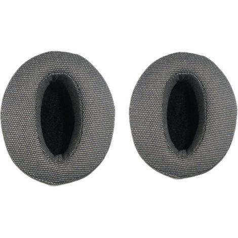 Cuscinetti auricolari di ricambio compatibili con le cuffie Sennheiser HD4.50, 450, 4.40BTNC, HD400, 420s e 485. Memory foam spesso (tessuto grigio). (1/2)