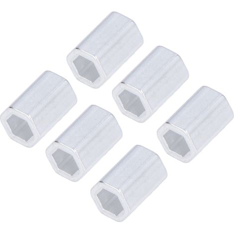 12 Entretoises Hexagonales en Aluminium Anticorrosion pour Arbres Moteurs, Diamètre Int. 8mm, Longueur 16mm, Lot de 12 (1/5)