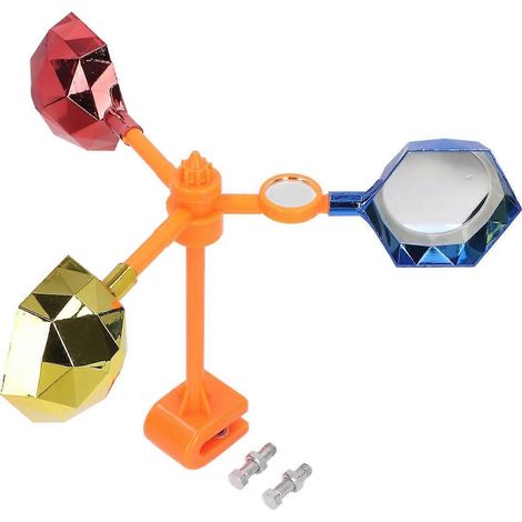 Répulsif anti-oiseaux à 360° avec fonction clignotante et rotative, actionné par le vent, pour vergers et champs.