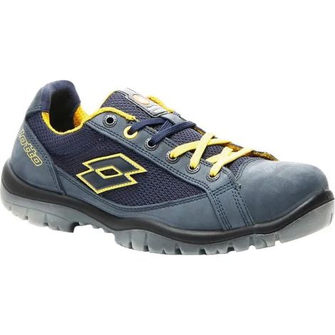 Scarpa Bassa Grigio Giallo Modello Jump 500 41 Lotto Sport Italia
