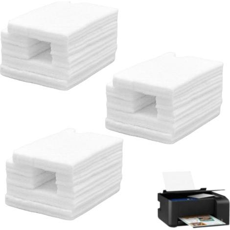 3er-Pack EcoTank-Tintenkissen – Schwamm, kompatibel mit den Serien ET-2800, ET-2803, ET-2820, ET-4700, ET-4800 und ET-2710, Schwamm-Tintenkissen für Drucker (1/5)