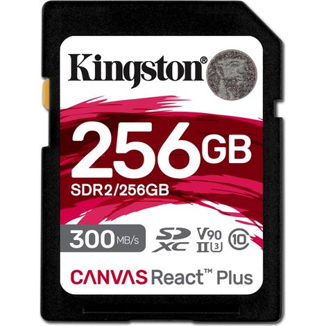 KINGSTON Carte SD Canvas React Plus 256GB (1/5)