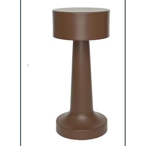 Wiederaufladbare, berührungsempfindliche Tischlampen (gold) - C-Brown (1/5)