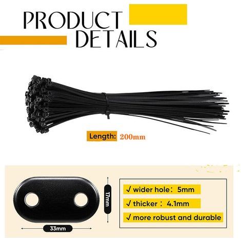 50 Ensemble Kit de Fixation pour Brise-Vue y Compris Les Attaches de Câble et Fixation des Plaques de Montage Kit de Montage en PVC pour Tapis d'Intimité Clôtures de Jardin