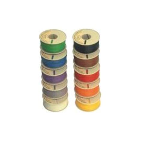 Hilo Conexion Rigido 0,50mm Color BLANCO (70m)