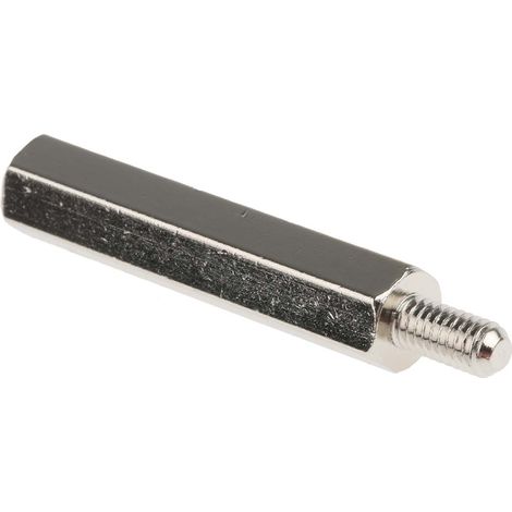 Entretoise filetée RS PRO, longueur 35mm, Mâle / Femelle, M4 x M4 ( Prix pour Sachet de 50 ) (1/3)