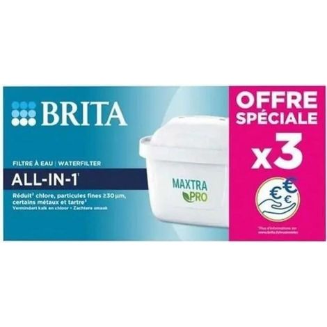 Cartuchos filtrantes Brita Maxtra Pro blanc pack de 3