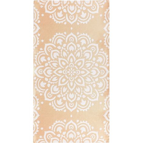 Outdoorteppich KARWAR Beige 80 x 150 cm