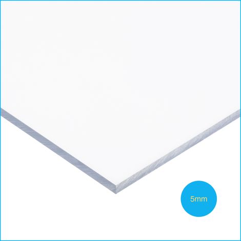 Solstice Solid Polycarbonate Glazing Sheet Clear 594mm x 420mm x 5mm