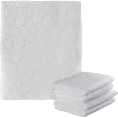 Filtres Cuisine pour Hotte Aspirante – Lot de 12, Découpables, Anti-Graisse & Non Pelucheux, 43 x 45 cm, Blanc (1/5)