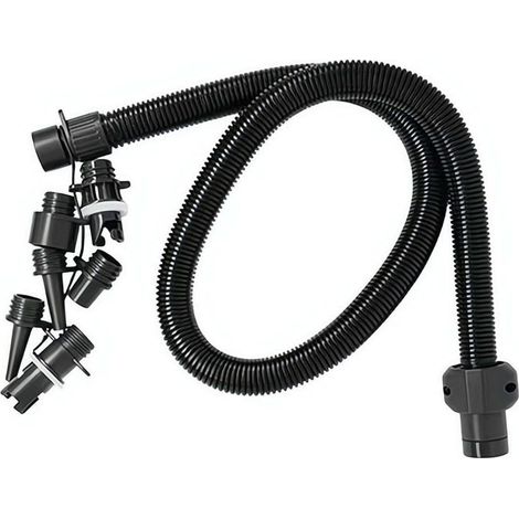Kit adaptador para bomba de paddleboard Kit y boquillas para paddleboard Kit de manguera adaptadora para bomba de balsas Para barcos, balsas, pontones, tablas de surf, playas, lagos, piscinas, acti (1/5)